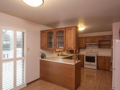 508 Black Bay Rd, Thunder Bay, ON - Indoor Photo Showing Kitchen With Double Sink