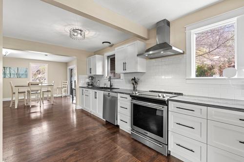 4504 Mcleery Road, Spallumcheen, BC - Indoor Photo Showing Kitchen With Upgraded Kitchen