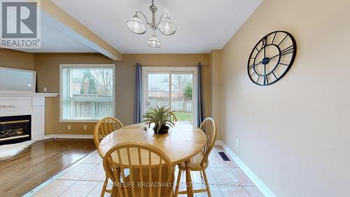 31 Corkwood Drive, Vaughan, ON - Indoor Photo Showing Dining Room With Fireplace