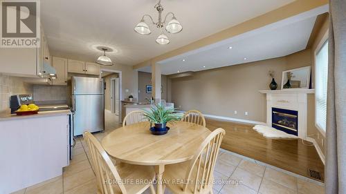 31 Corkwood Drive, Vaughan, ON - Indoor Photo Showing Dining Room With Fireplace