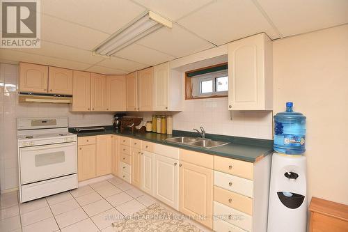 57 Cameo Avenue, Hamilton, ON - Indoor Photo Showing Kitchen With Double Sink