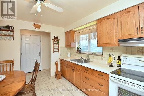 57 Cameo Avenue, Hamilton, ON - Indoor Photo Showing Kitchen With Double Sink