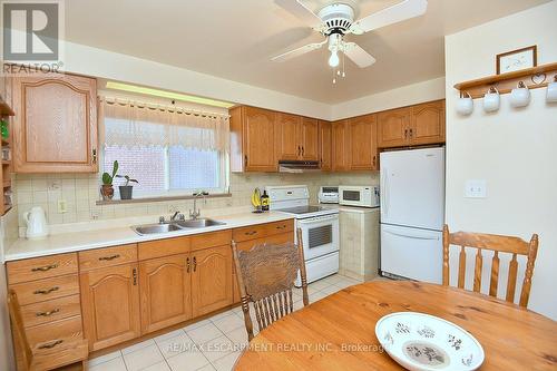 57 Cameo Avenue, Hamilton, ON - Indoor Photo Showing Kitchen With Double Sink