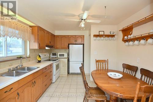 57 Cameo Avenue, Hamilton, ON - Indoor Photo Showing Kitchen With Double Sink