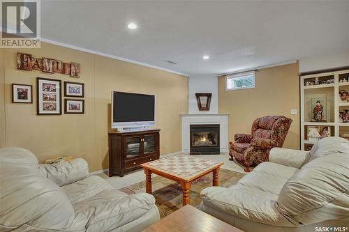 407 Beerling Crescent, Saskatoon, SK - Indoor Photo Showing Other Room With Fireplace