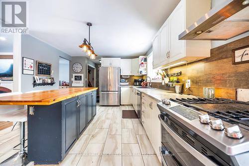 4755 Thertell Road, Clarington, ON - Indoor Photo Showing Kitchen With Upgraded Kitchen