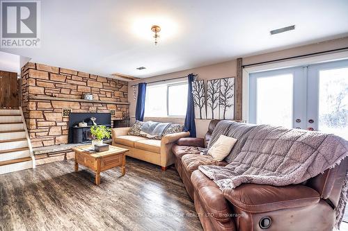 4755 Thertell Road, Clarington, ON - Indoor Photo Showing Living Room With Fireplace