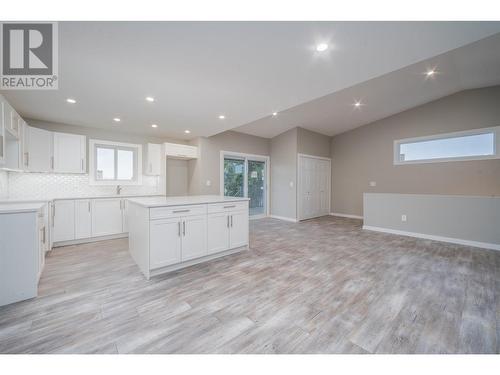 Living room/kitchen - Suite - 2308 Thacker Drive, West Kelowna, BC - Indoor Photo Showing Kitchen