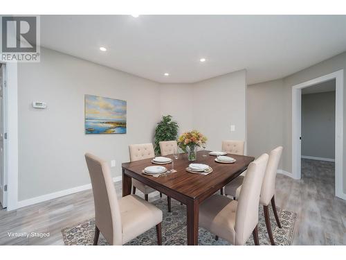 Dining room - suite *This photo has been virtually staged* - 2308 Thacker Drive, West Kelowna, BC - Indoor Photo Showing Dining Room