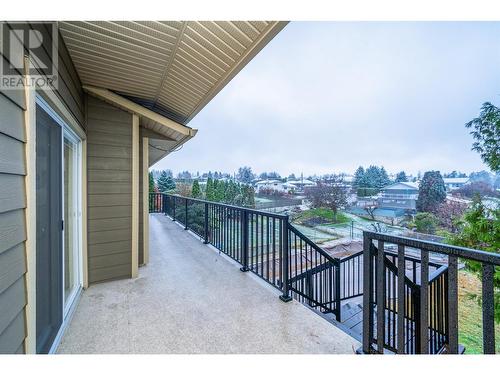 Deck off the suite - 2308 Thacker Drive, West Kelowna, BC - Outdoor With Exterior