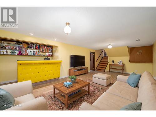 Rec room downstairs *This photo has been virtually staged* - 2308 Thacker Drive, West Kelowna, BC - Indoor Photo Showing Living Room