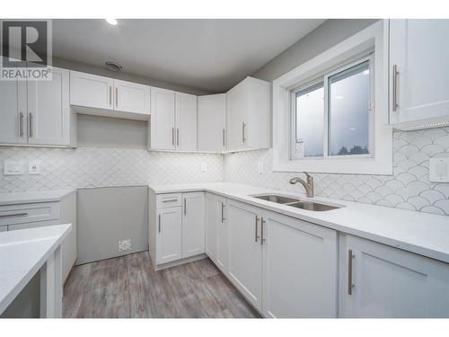 2308 Thacker Drive, West Kelowna, BC - Indoor Photo Showing Kitchen With Double Sink