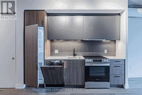 611 - 10 James Street, Ottawa, ON - Indoor Photo Showing Kitchen With Upgraded Kitchen