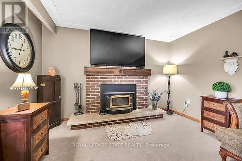 3173 Young Road, Haldimand, ON - Indoor With Fireplace