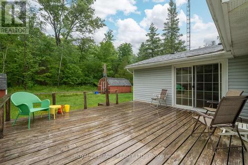 132 Peepy Horn Road, Marmora And Lake, ON - Outdoor With Deck Patio Veranda With Exterior