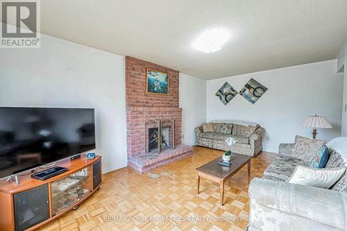 31 Orleans Drive, Toronto, ON - Indoor Photo Showing Living Room With Fireplace