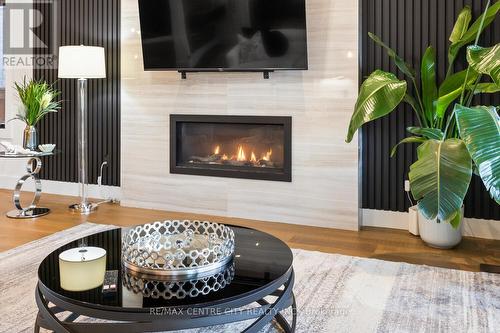 1754 Brayford Avenue, London, ON - Indoor Photo Showing Living Room With Fireplace