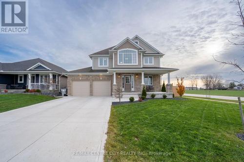 192 Everett Lane, Strathroy-Caradoc (Ne), ON - Outdoor With Deck Patio Veranda With Facade