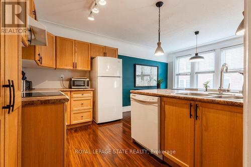 8 - 9 Rockwood Place, Hamilton, ON - Indoor Photo Showing Kitchen With Double Sink