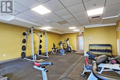 605 - 9560 Markham Road, Markham, ON - Indoor Photo Showing Gym Room