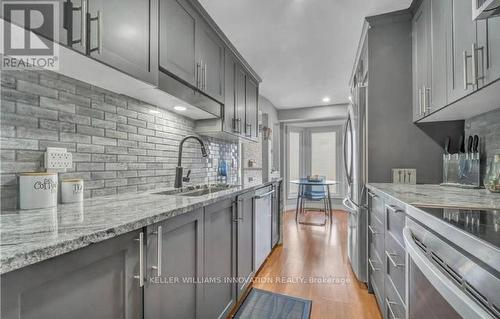 Unit B - 533 Rosemeadow Crescent, Waterloo, ON - Indoor Photo Showing Kitchen With Stainless Steel Kitchen With Upgraded Kitchen