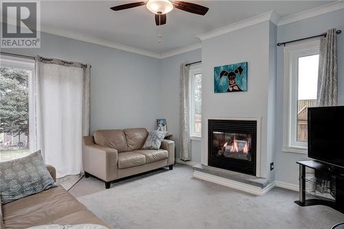 1700 Madison Avenue, Sudbury, ON - Indoor Photo Showing Living Room With Fireplace