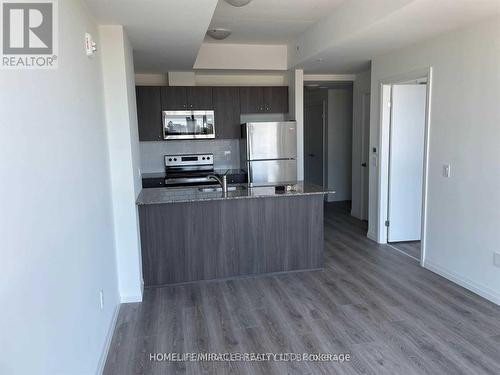 1809 - 108 Garment Street, Kitchener, ON - Indoor Photo Showing Kitchen