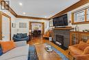 Lower - 403 Masson Street, Oshawa (O'Neill), ON  - Indoor Photo Showing Living Room With Fireplace 