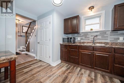 241 Forced Road, Pembroke, ON - Indoor Photo Showing Kitchen With Double Sink