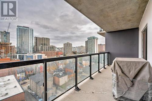 812 - 15 Queen Street E, Hamilton, ON - Outdoor With Balcony With Exterior