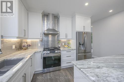 177 Middleton Avenue, London, ON - Indoor Photo Showing Kitchen With Upgraded Kitchen