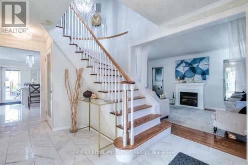 47 Butterfield Crescent, Whitby, ON - Indoor Photo Showing Other Room With Fireplace