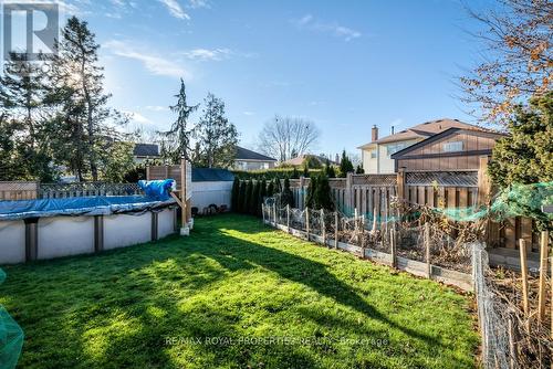 47 Butterfield Crescent, Whitby, ON - Outdoor With Above Ground Pool With Backyard