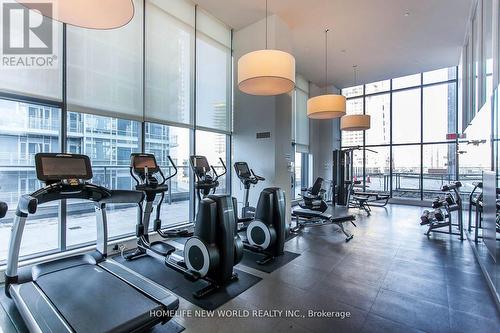 3909 - 295 Adelaide Street W, Toronto, ON - Indoor Photo Showing Gym Room