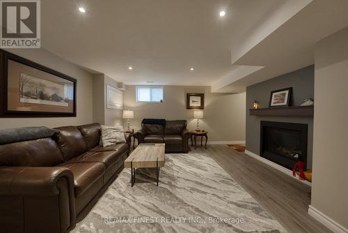 1934 Burbrook Road, Kingston (City North Of 401), ON - Indoor Photo Showing Living Room With Fireplace