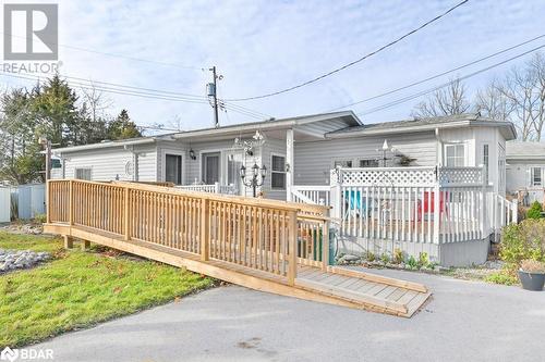 View of front facade with a deck - 30 Kenneth Boulevard, Quinte West, ON - Outdoor