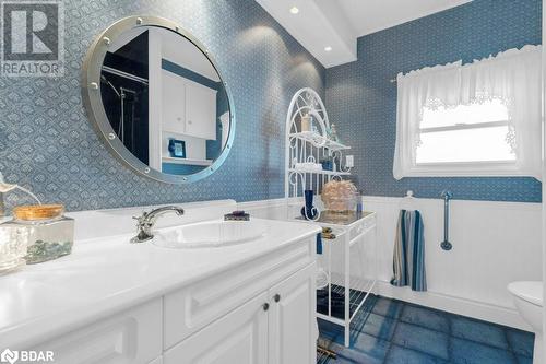 Bathroom featuring toilet and sink - 30 Kenneth Boulevard, Quinte West, ON - Indoor Photo Showing Bathroom