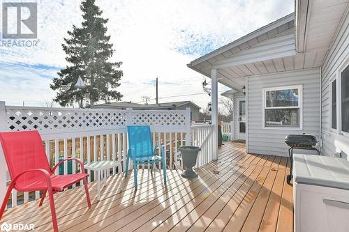 View of wooden deck - 30 Kenneth Boulevard, Quinte West, ON - Outdoor With Deck Patio Veranda With Exterior