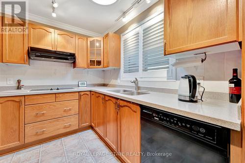 18 - 1030 Colborne Street S, Brantford, ON - Indoor Photo Showing Kitchen With Double Sink