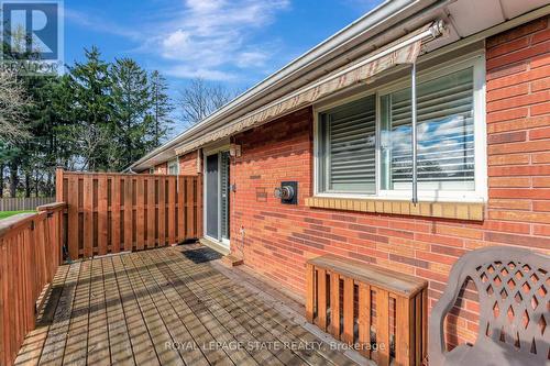 18 - 1030 Colborne Street S, Brantford, ON - Outdoor With Deck Patio Veranda With Exterior