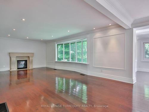 126 Forest Heights Blvd, Toronto, ON - Indoor With Fireplace