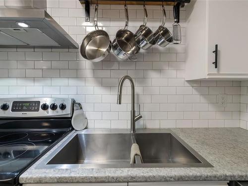 104-3089 Barons Rd, Nanaimo, BC - Indoor Photo Showing Kitchen With Double Sink