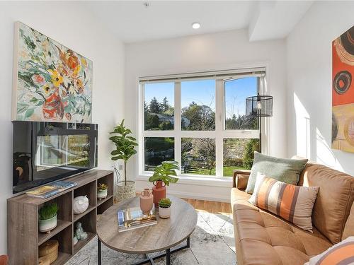 209-745 Travino Lane, Saanich, BC - Indoor Photo Showing Living Room