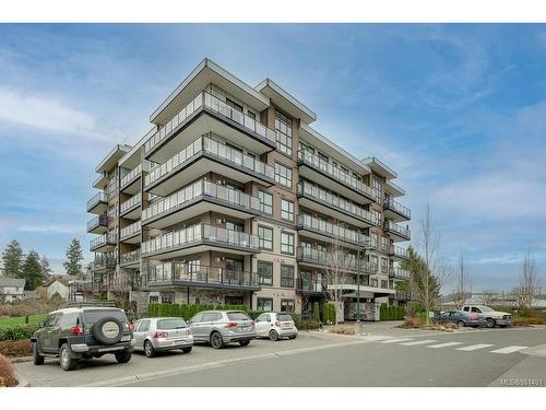 401-741 Travino Lane, Saanich, BC - Outdoor With Balcony With Facade