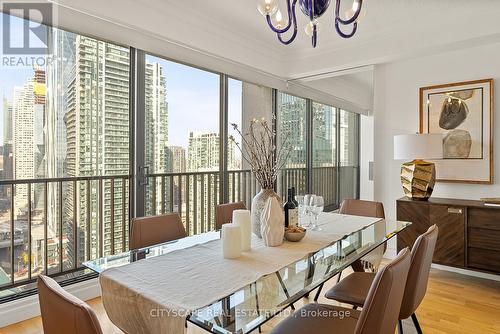 3510 - 33 Harbour Square, Toronto, ON - Indoor Photo Showing Dining Room