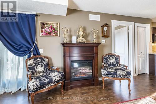 2402 - 6 Dayspring Circle, Brampton, ON - Indoor With Fireplace