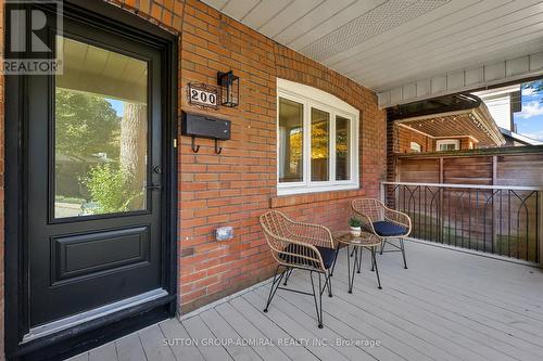 200 Bingham Avenue, Toronto, ON - Outdoor With Deck Patio Veranda With Exterior