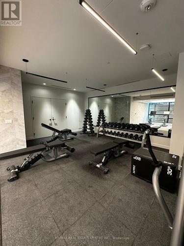 306 - 117 Broadway Avenue, Toronto, ON - Indoor Photo Showing Gym Room