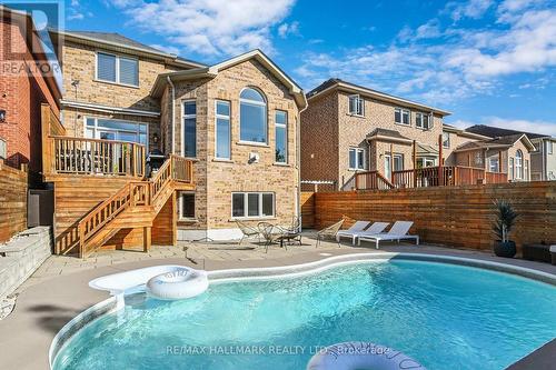 106 Colesbrook Road, Richmond Hill, ON - Outdoor With In Ground Pool With Deck Patio Veranda