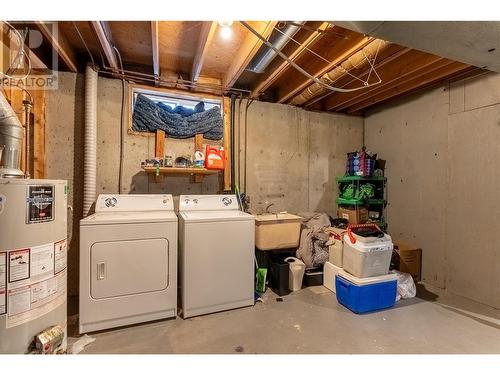 laundry - 1105 Maclean Crescent, Cache Creek, BC - Indoor Photo Showing Laundry Room